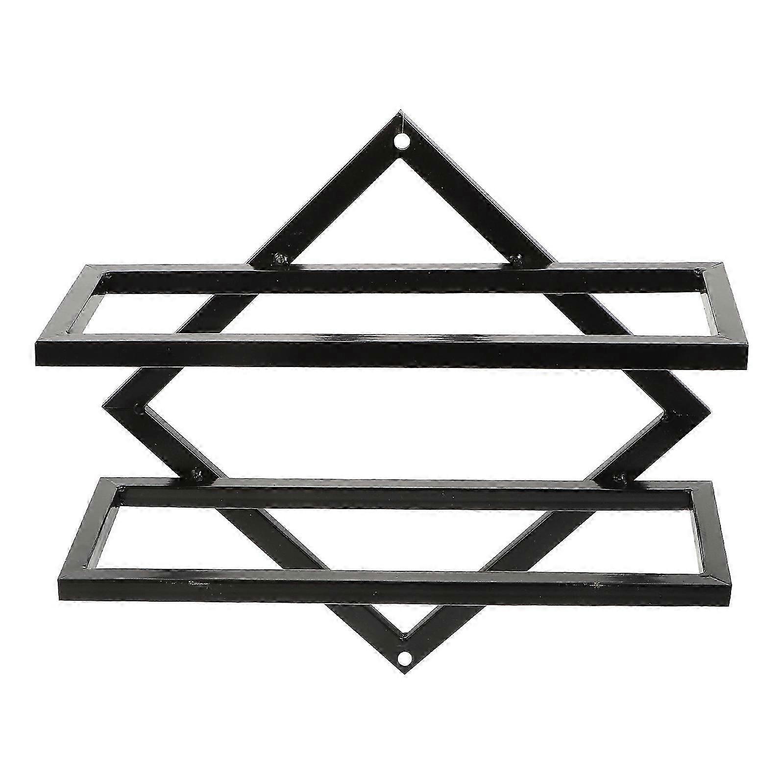 1Pc Wall-mounted Wine Storage Rack Creative Hanging Wine Holder Chic Wine Stand