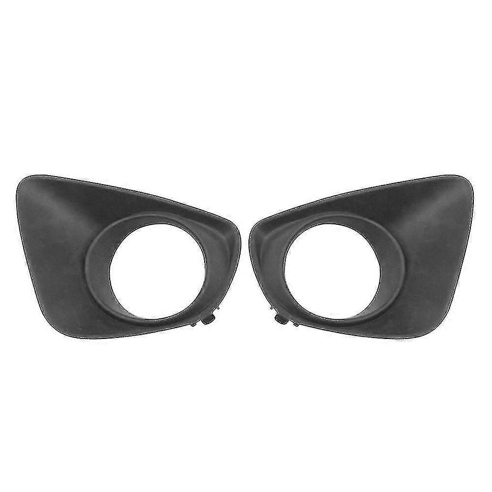 1 Pair Car Front Bumper Fog Light Cover For Mazda 2 Demio Hatchback