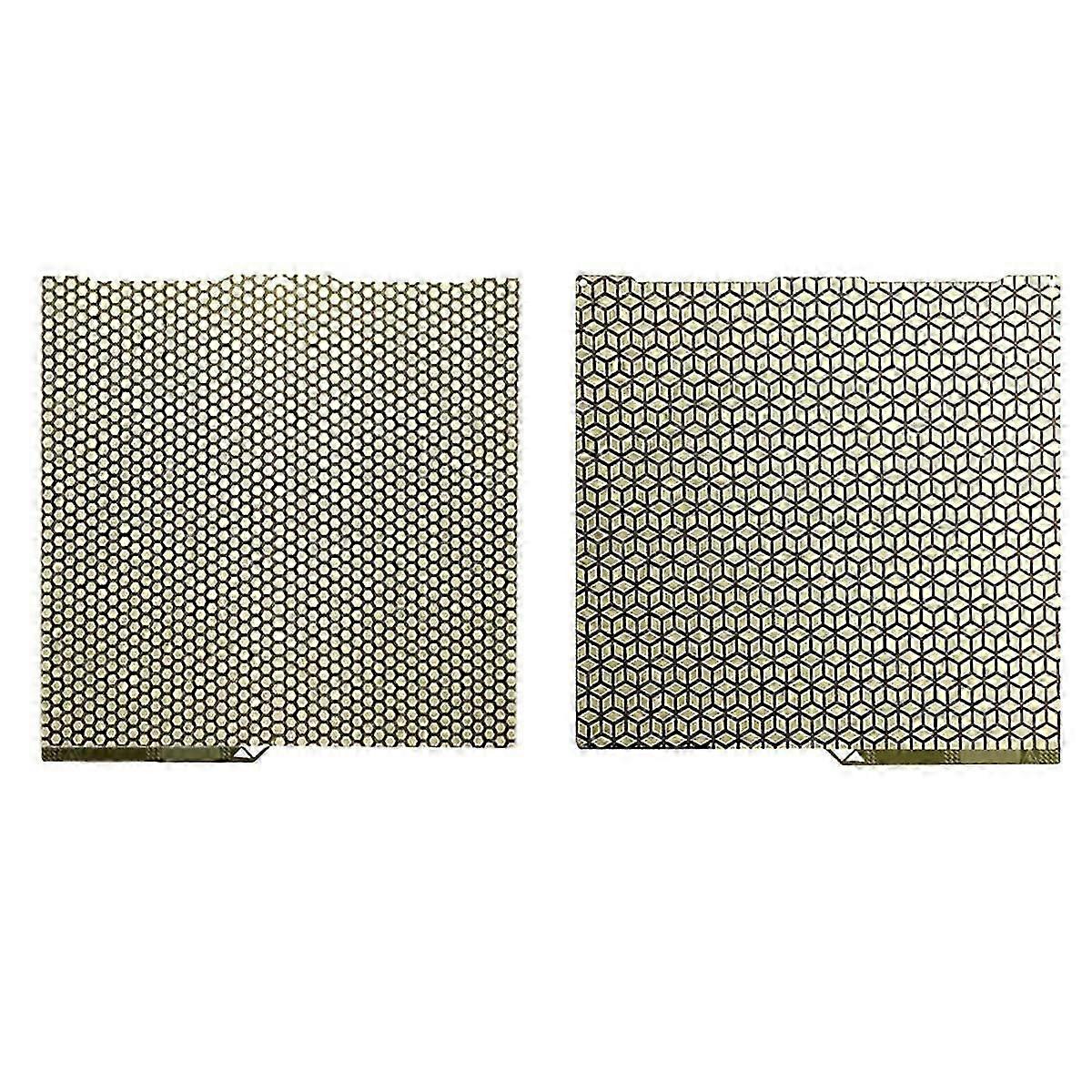 For 3 Combo Build Plate 256x268mm PEI Spring Steel Sheet for 3 Build Plate 3d Printer Part