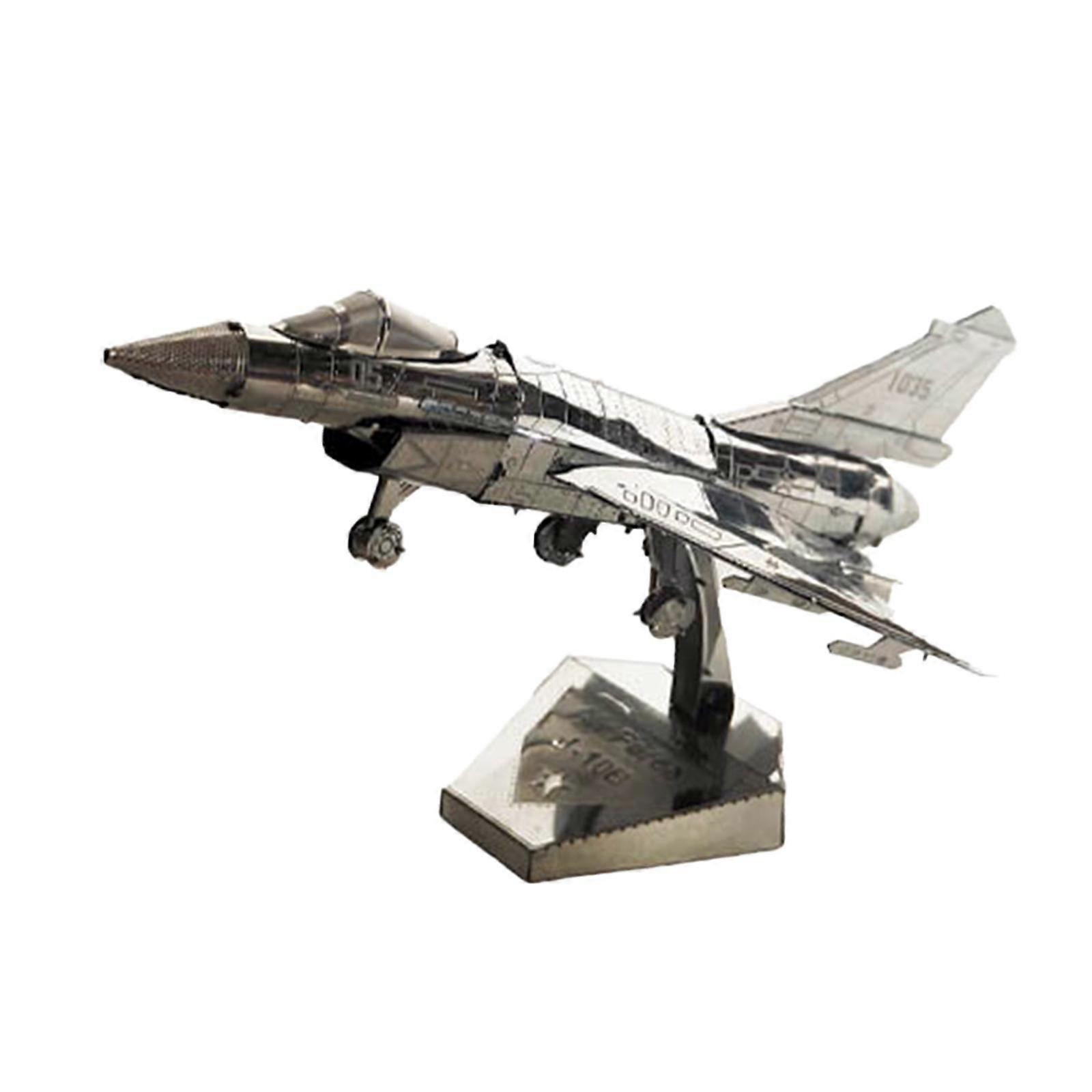 Fighter Model Building Blocks Set Model Airplane Kit Toy Table Decoration Model
