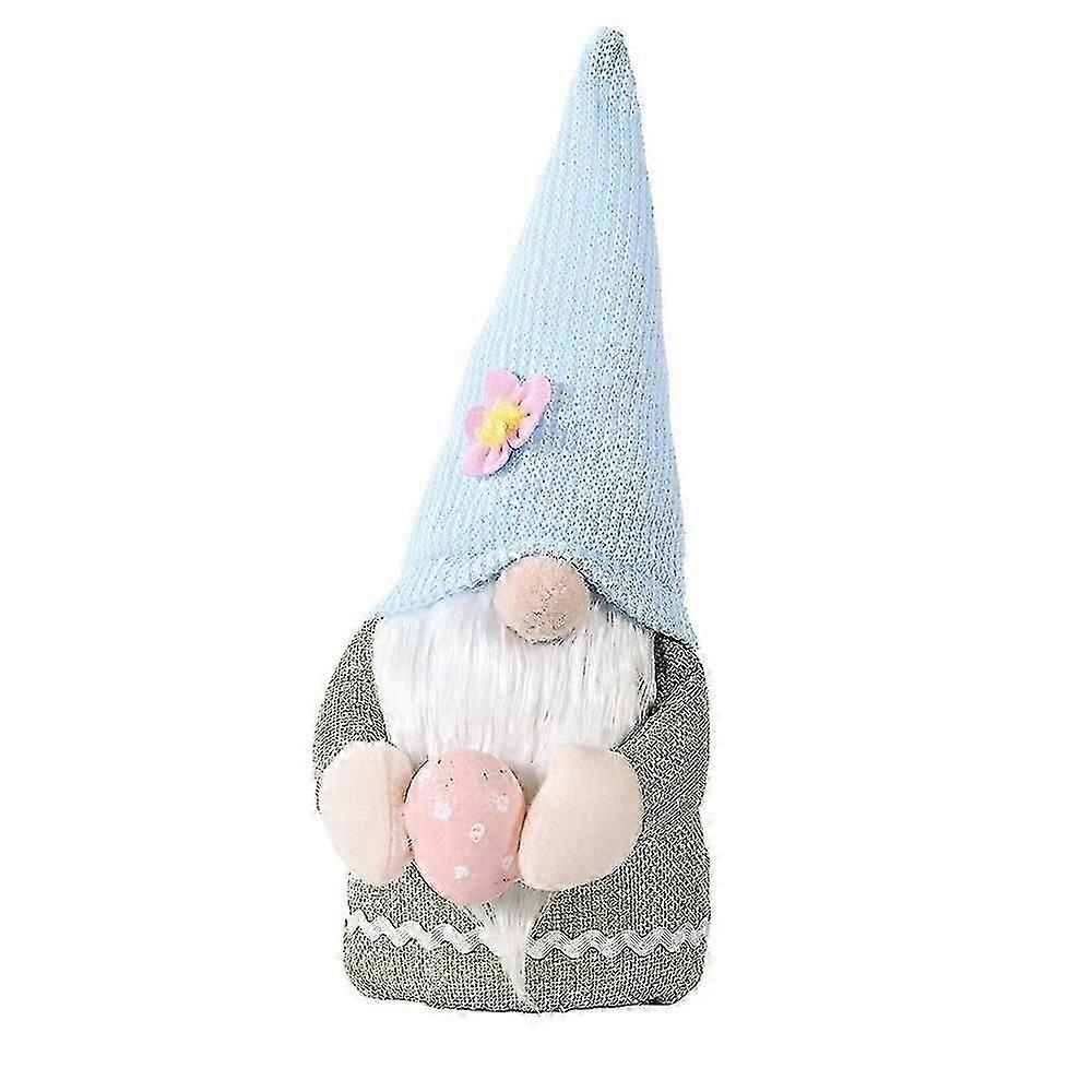 Easter Bunny Gnome Decoration, Faceless Doll Easter Gnome Holiday Table Decoration Easter Gift
