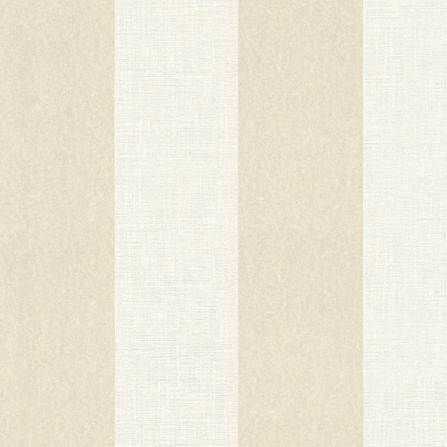 (8055511 ON ROLL) Vertical Cream Beige Stripes Wallpaper