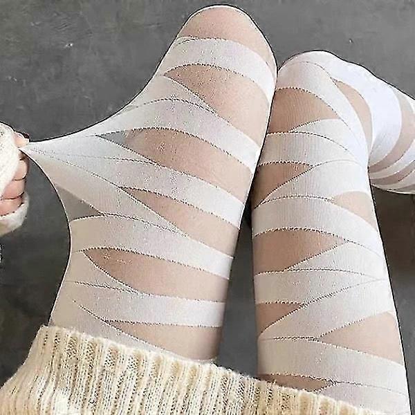 Cross-bundle Stockings Personality Strapping Pantyhose Women's Pantyhose