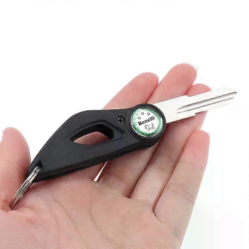 Foldable Key Blank For Benelli TRK502 TRK502X 502C TNT150 TNT15 / TNT 15 150 Foldable Silver Blade Key Blank