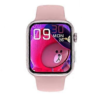 T900 Pro Max L Reloj, Reloj Grande Hombres Mujeres Ip68 Waterproof Fitness Tracker Sports Smartwatch Hd Screen Rosa