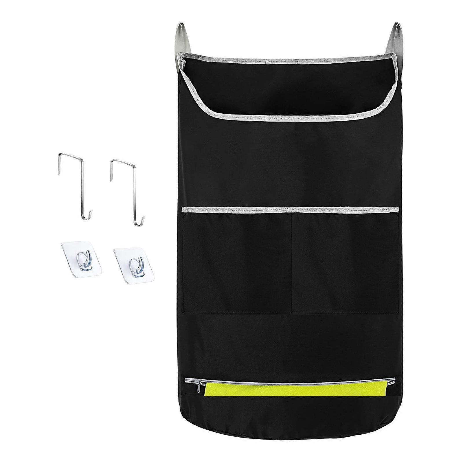 Home Dirty Clothes Hamper Mesh Laundry Hamper Black