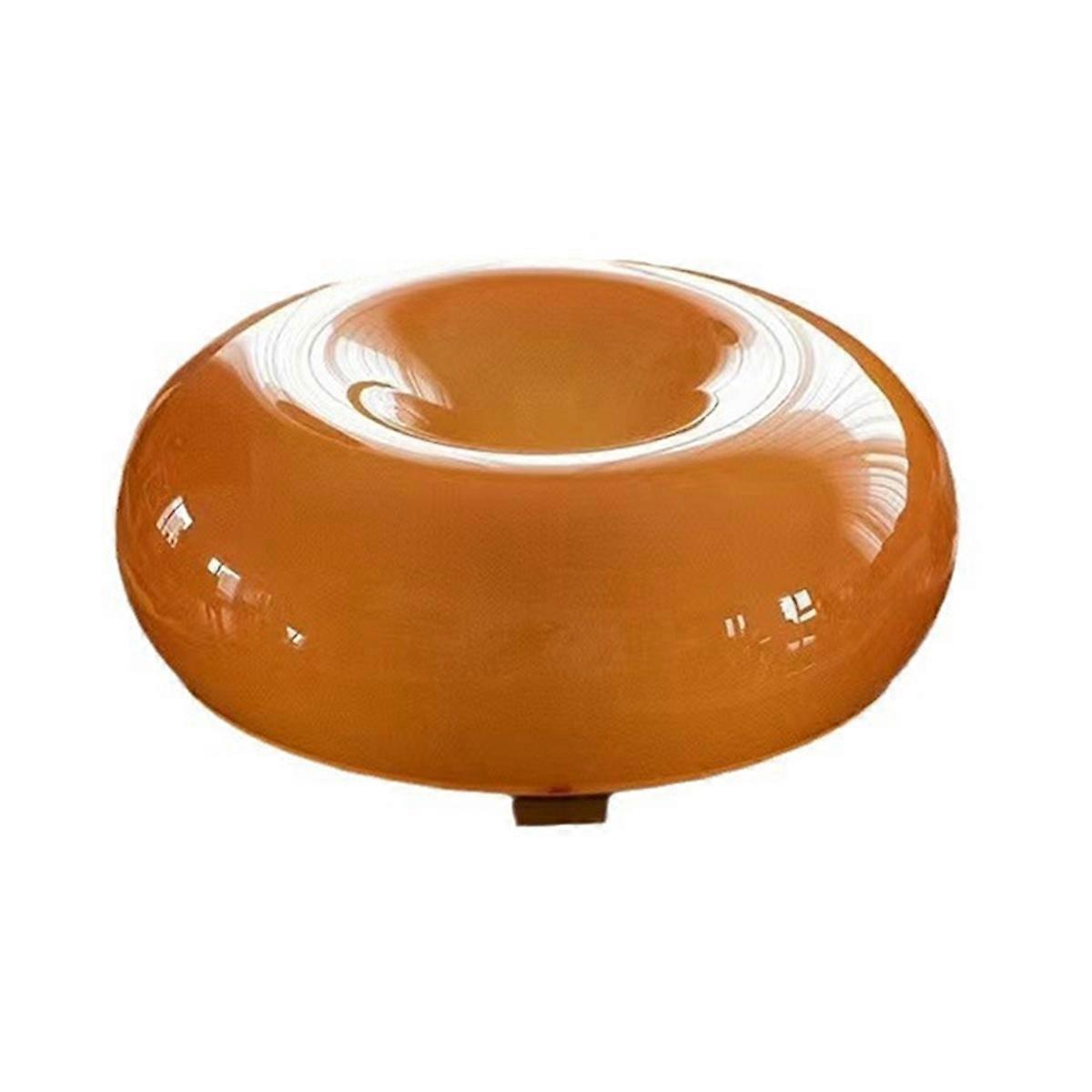 LED Donut Table Lamp USB Charging Bedroom Table Lamp Atmosphere Decorative Table Lamp Orange