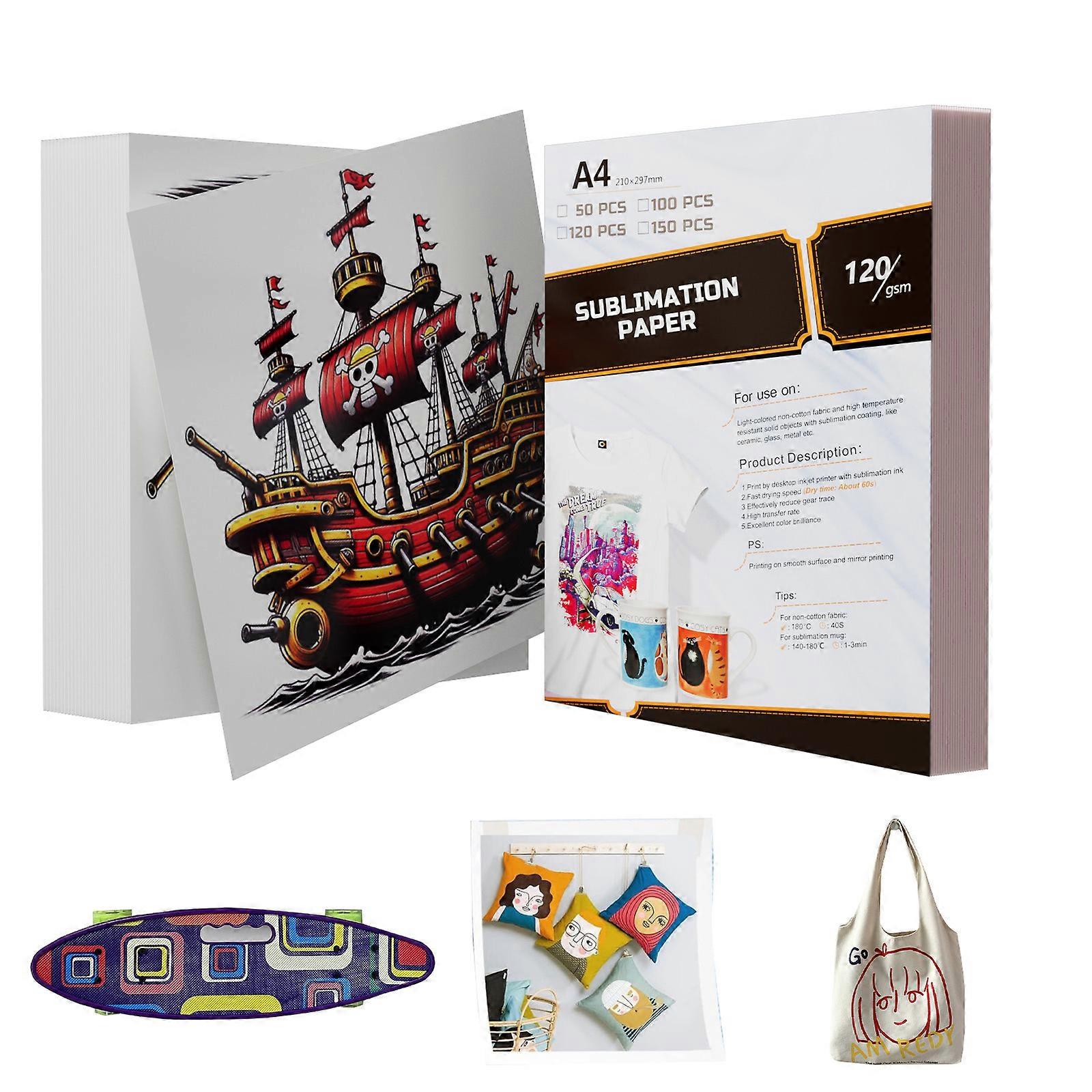 100 lapos A4-es szublimációs papír