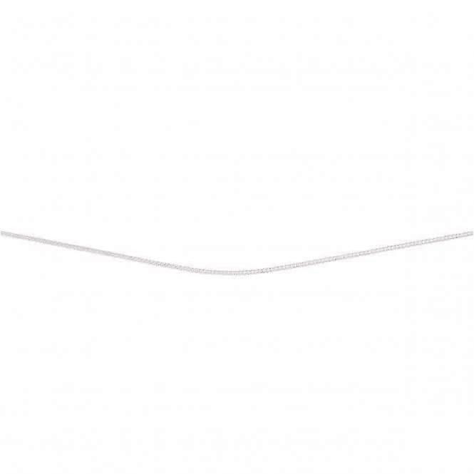 Beginnings Sterling Silver N2572 Curb With Extnder 41+5cm Chain