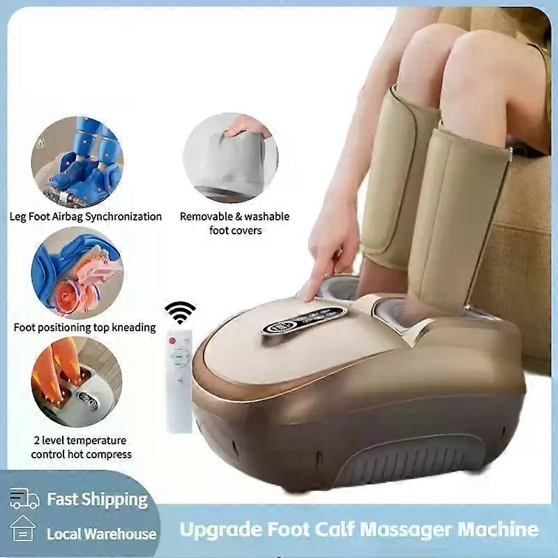 Electric Multifunctional Foot And Calf Massager 8D Kneading Roller Health Care Stress Relief Machine for Relaxation