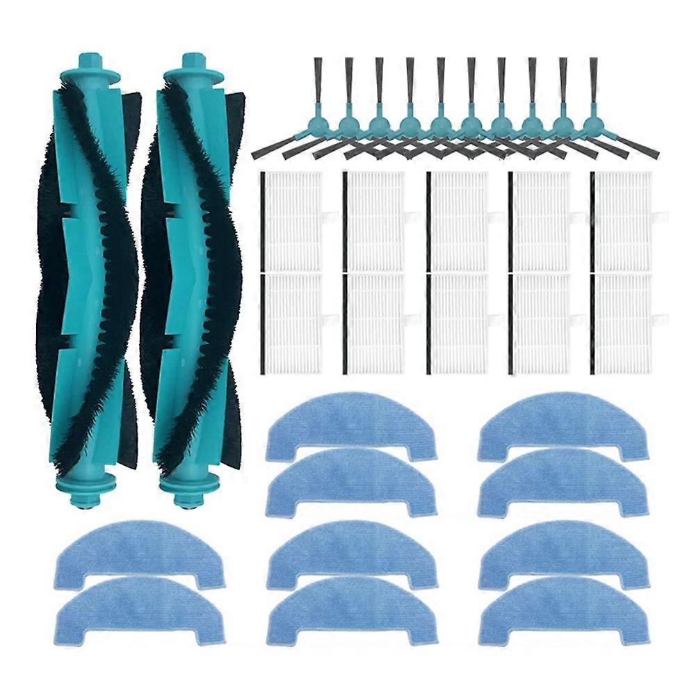 For D10 Accessories Main Side Brush Hepa Filter Mop Cloth