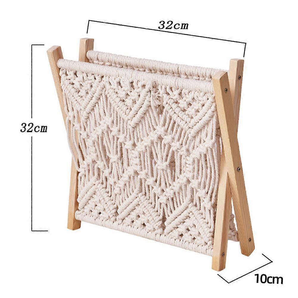 Magazine Rack Bohemian Style Magazine File Rack Magazine Basket