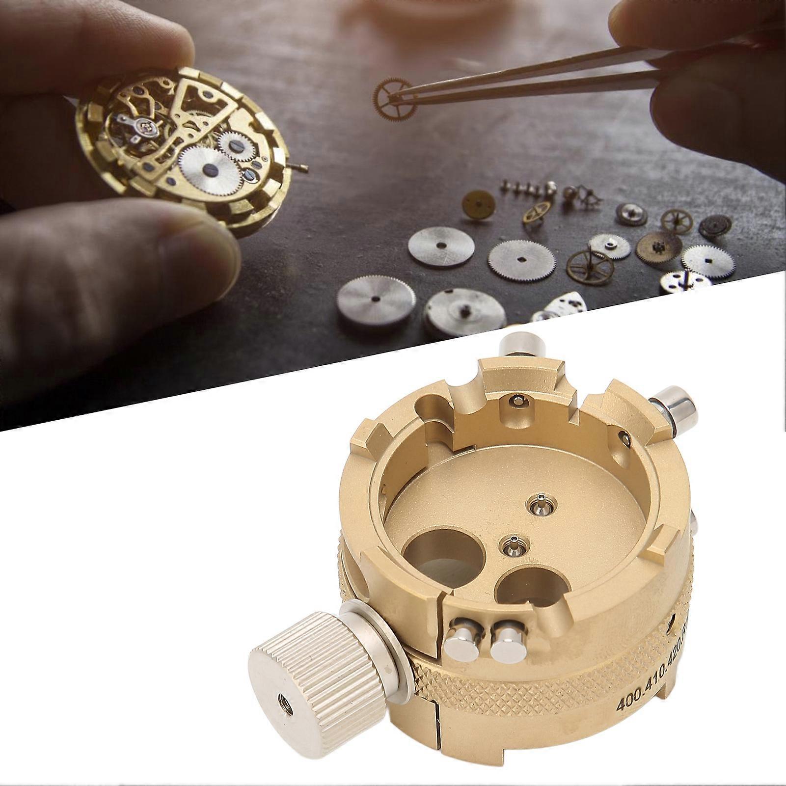 Watch Movement Base Multifunction Accuracy Alloy Steel Durable Practical Watch Maintenance Tools for MS-4030