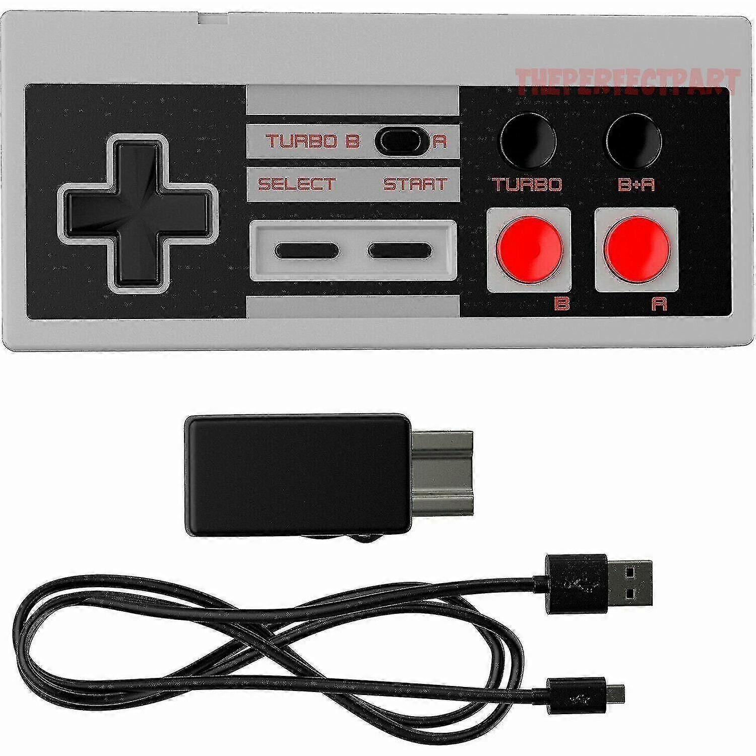 Rechargeable Wireless Controller Pad Turbo For Nintendo Nes Classic Mini Console