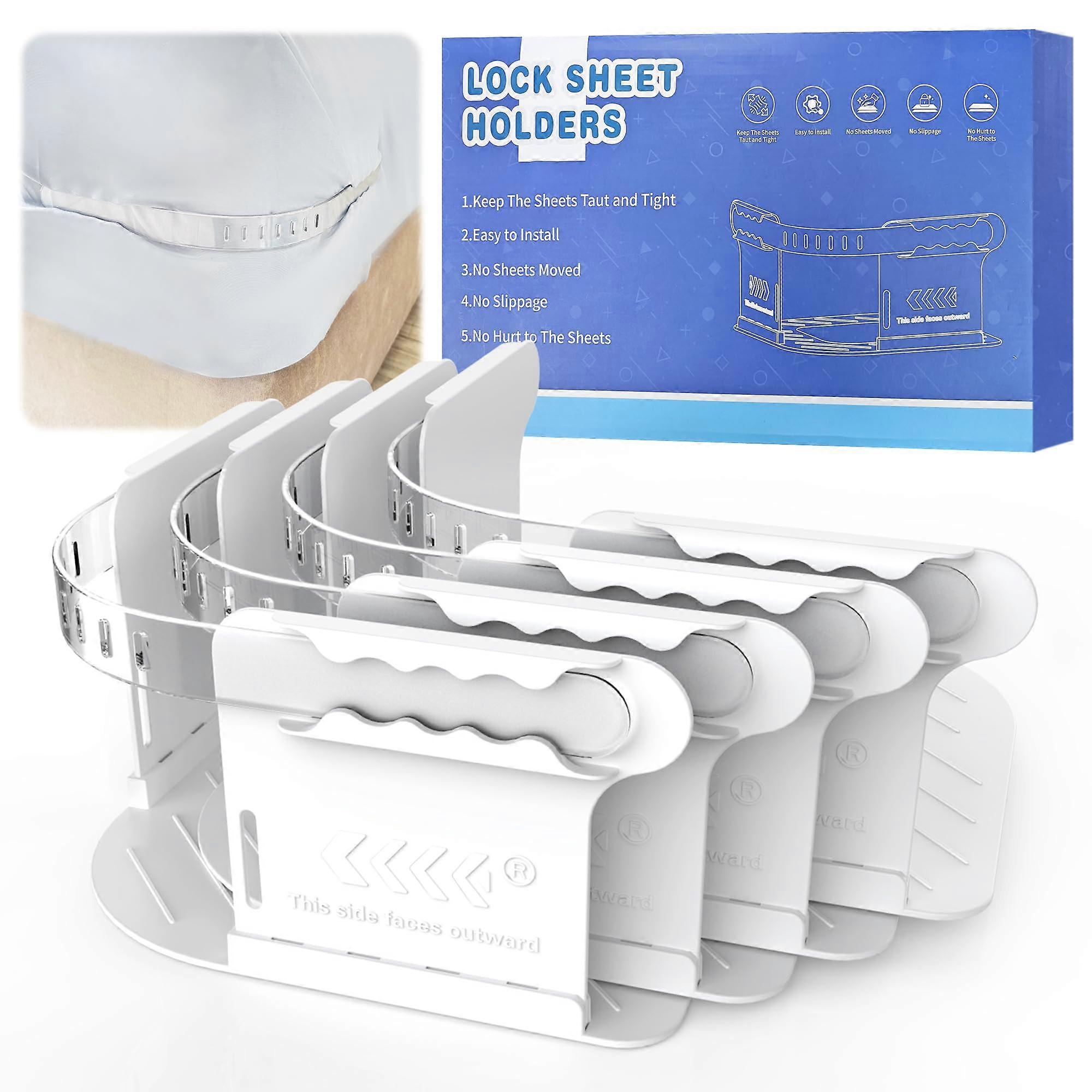 Ultimate Bed Sheet Holder for Corners with Mattress Straps