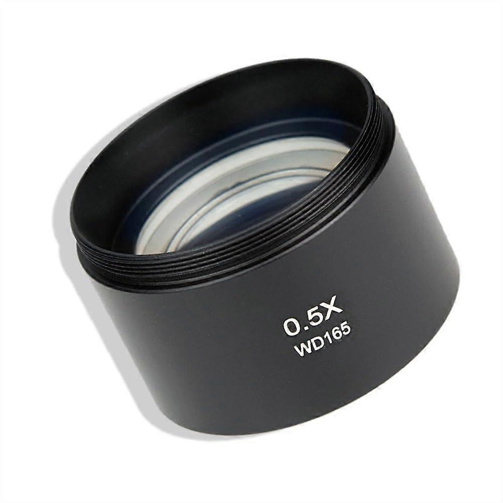 Microscope Kit - WD165 0.5X Stereo Microscope Auxiliary Lens with M48mm Mount for Zoom Stereo Microscopes