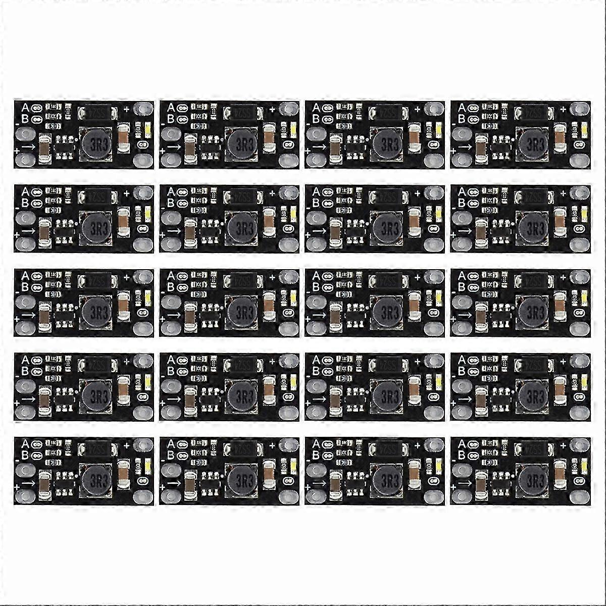 20Pcs Mini DC-DC Boost Step Up Converter 3.7V to 12V Voltage Regulator Lithium Battery Boost Module NN