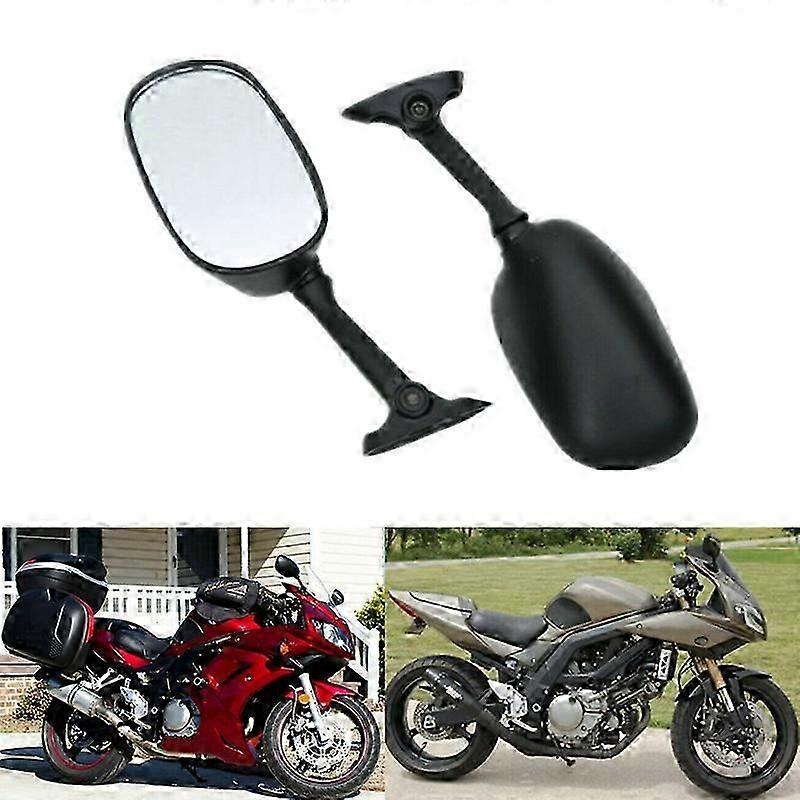 Qx Motorcycle Rear Side Mirrors View Mirror For Suzuki Gsxr1000 Gsxr 600 Gsx-r750 Bandit Gsf650s Gsf1250s Gsx1250 Sv1000s Sv650s