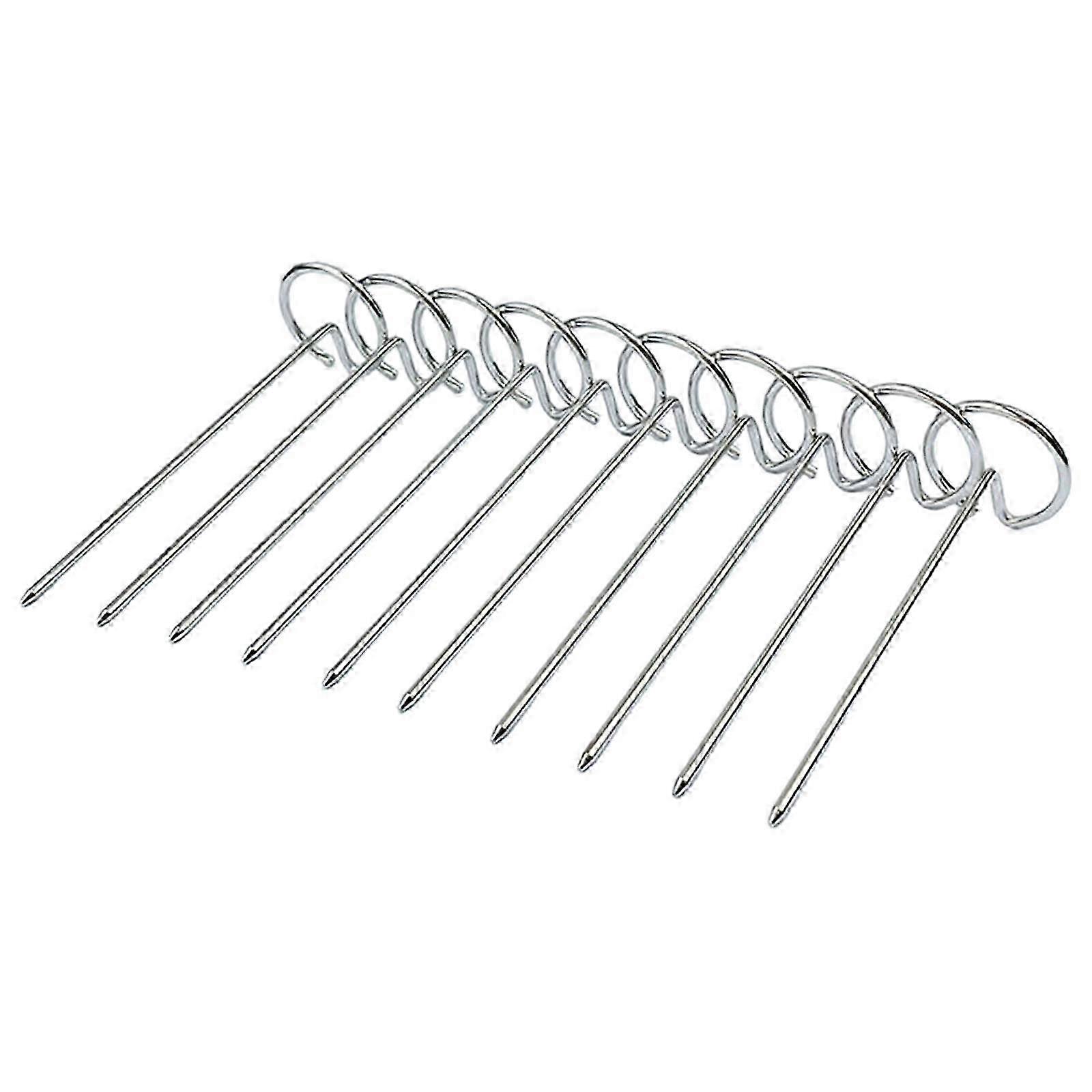 10x Air Fryer Skewers Durable Reusable Easy Clean Standing Universal for Kebabs