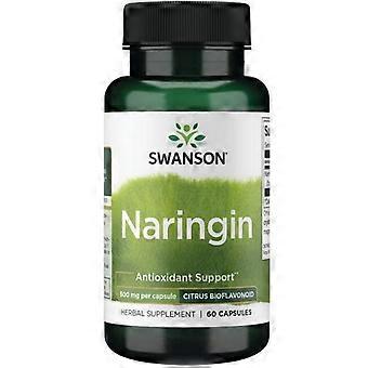 Swanson Vitamins Naringin Citrus Bioflavonoid, 500 Mg, 60 Caps (Pack of 1)