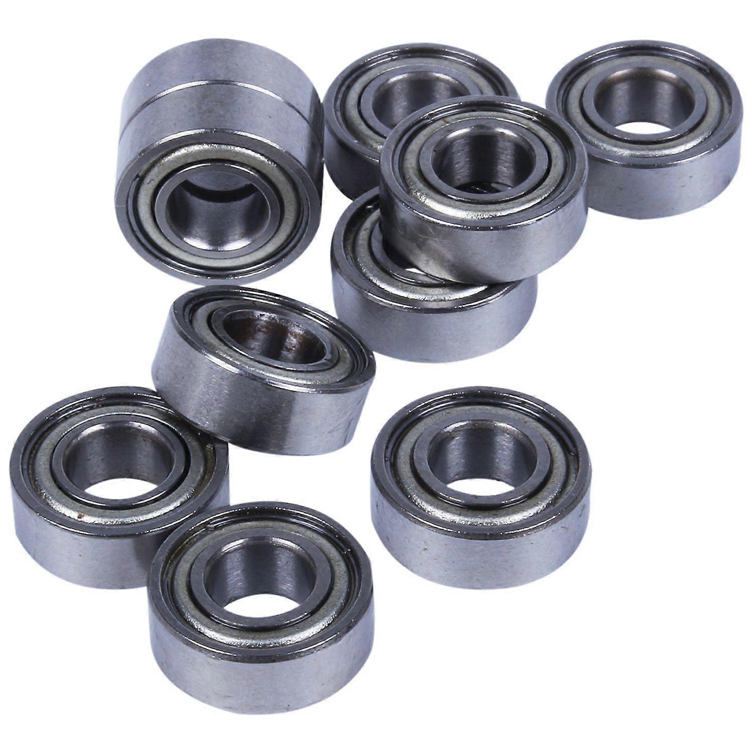 10pcs Miniature Sealed Metal Ball Bearing Model: MR115 ZZ 5x11x 4MM