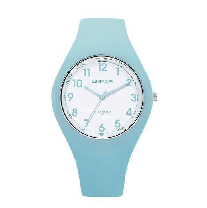 Femei Electronic Silicon band Analog quartz Ceas