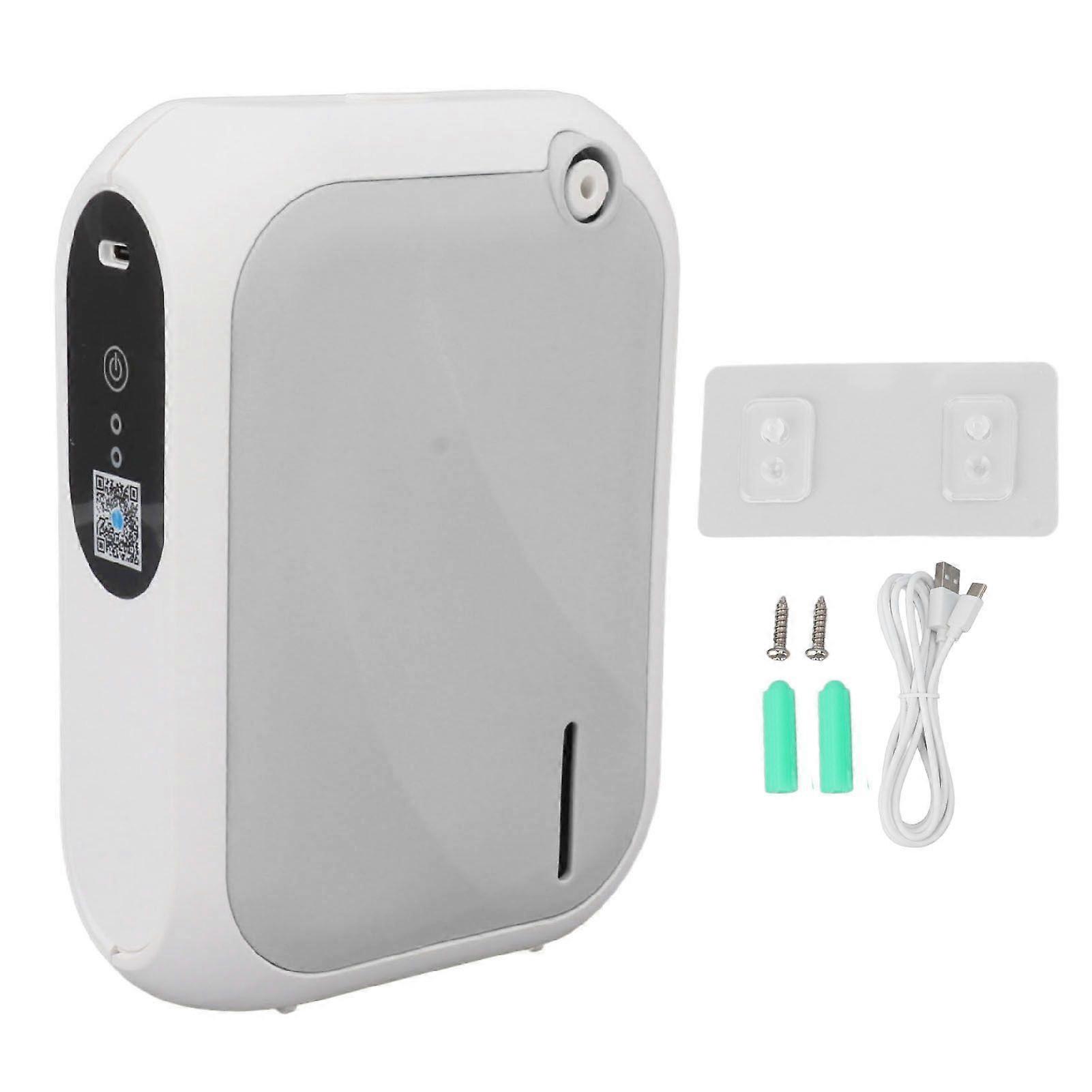 XS105 200m3 Air Diffuser Aromatherapy Diffuser Timer APP BT 140ml USB Powered Wall Mount Desktop Aroma Air Humidifier with Built in Battery for Hotel 