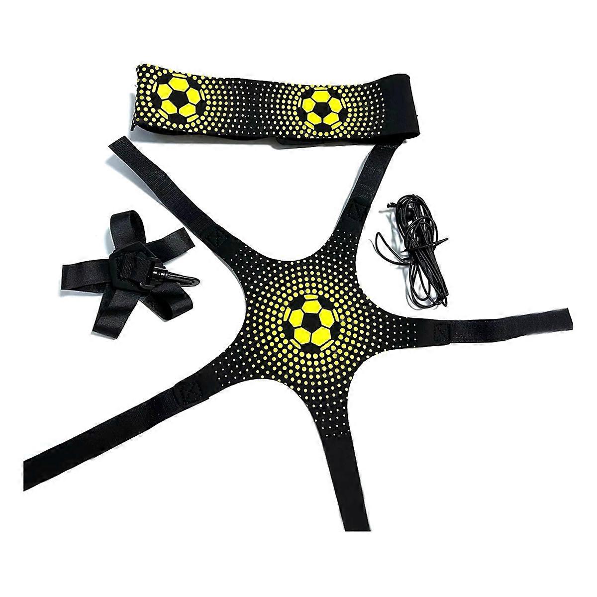 Football Kick Throw Solo Practice Adjustable Waist Belt Soccer Ball,A