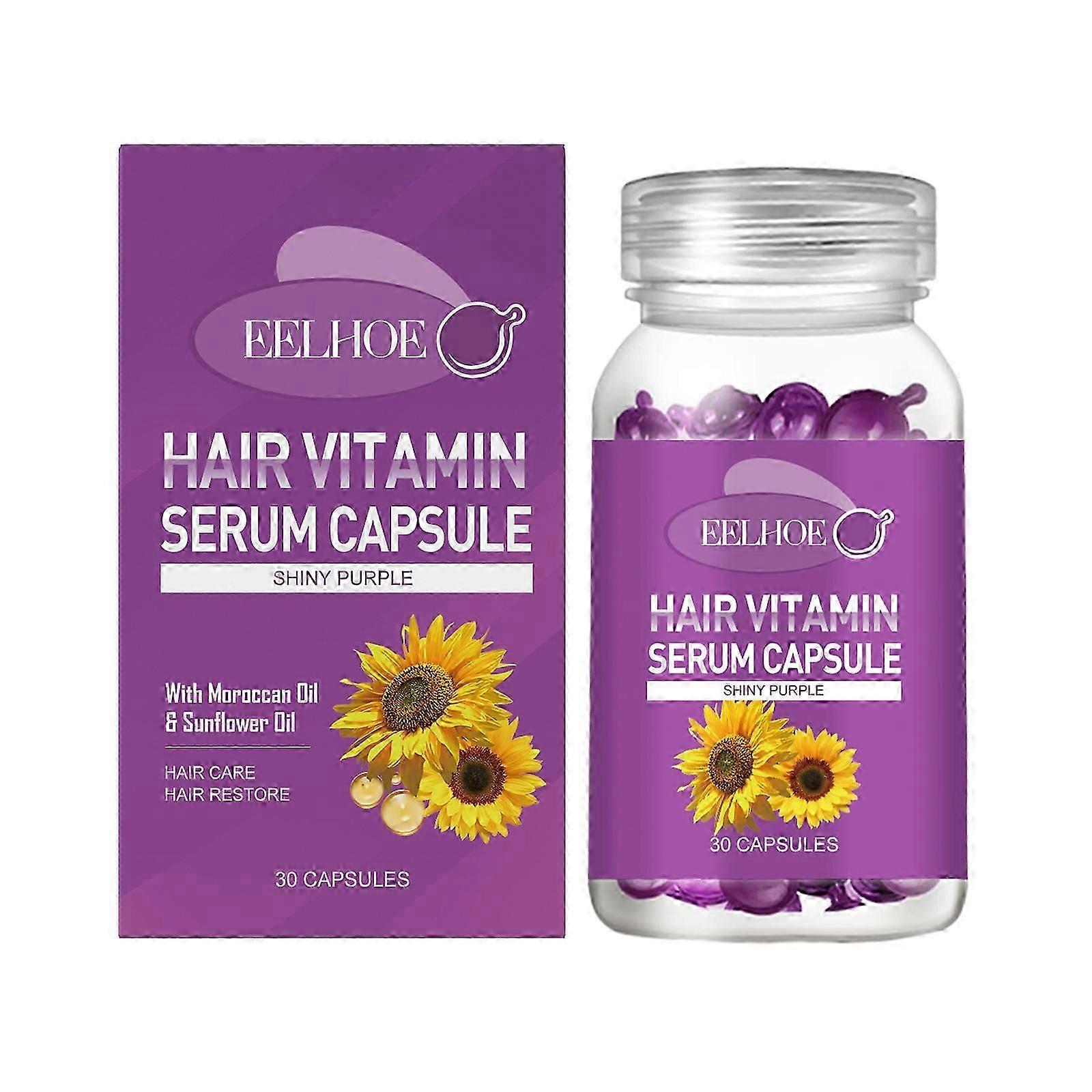 Hair Essential Oil Care capsules (purple)