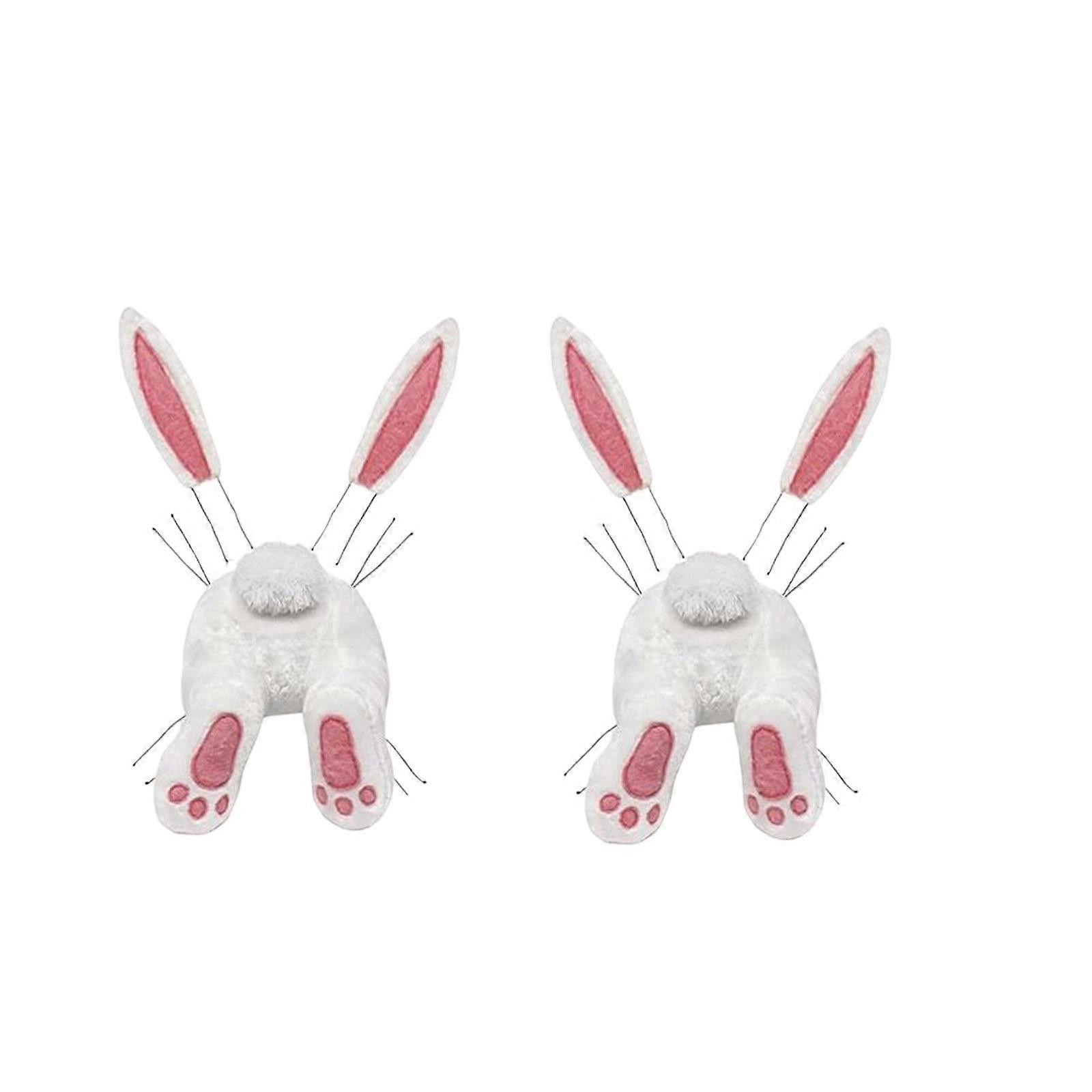 2PCS Easter Bunny and Ears DIY Garland Attachment Decorations