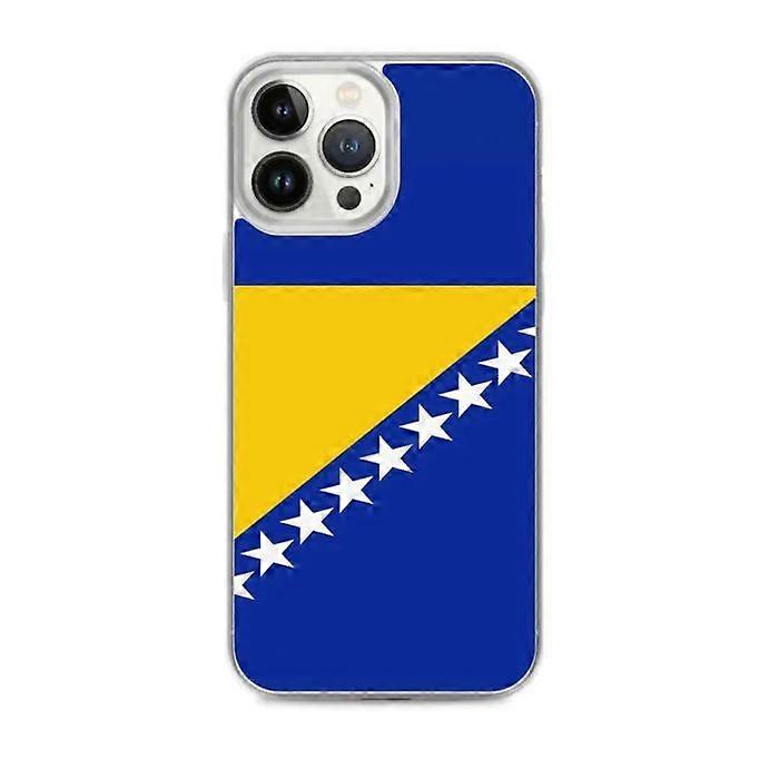 iPhone Case - Bosnia and Herzegovina - Flag - Soft - Multicolored - Compatible with iPhone 13 Pro Max