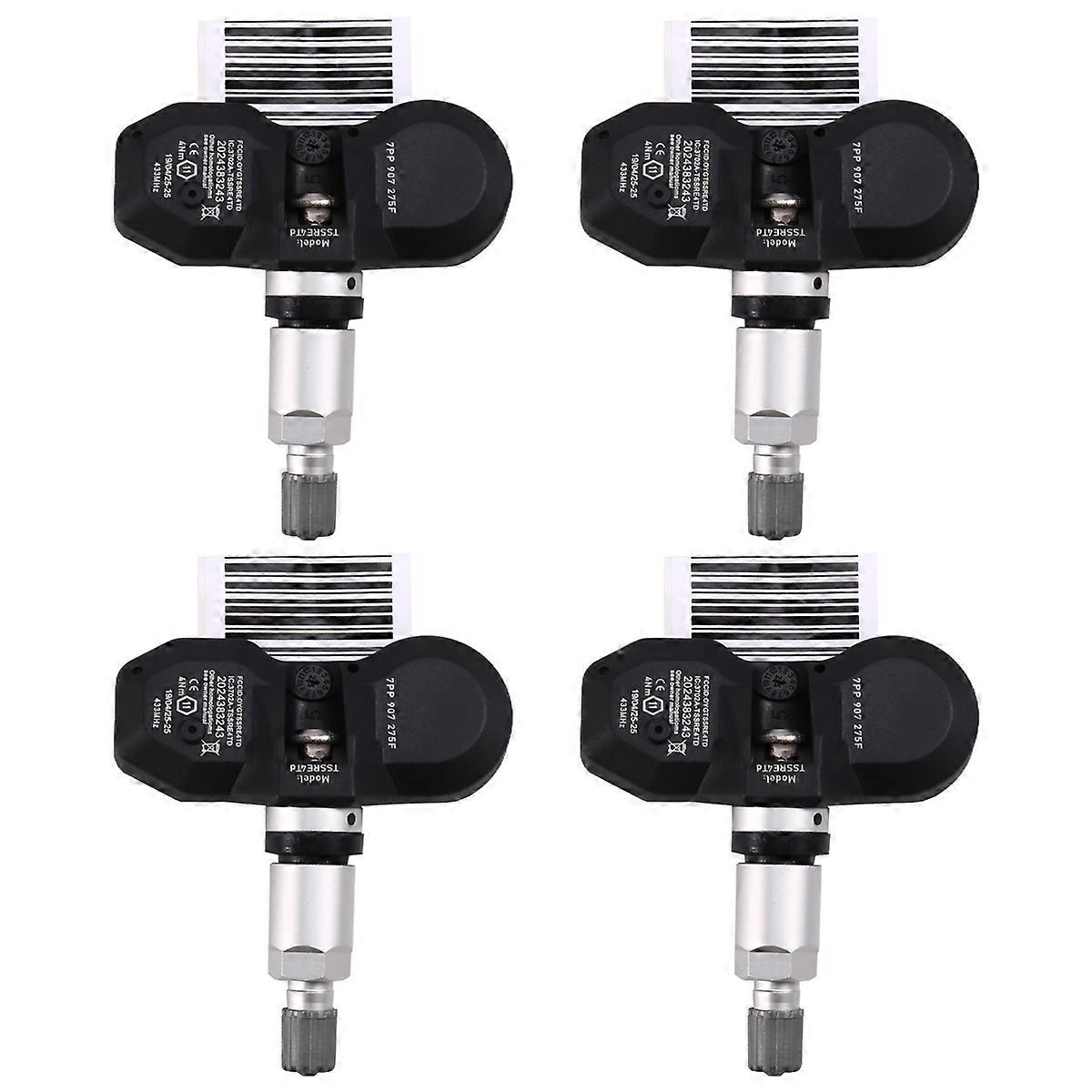 7PP907275F 4F0907275B TPMS 433MHZ for A4 A6 A8 911 Tire Pressure Sensor 4PCS