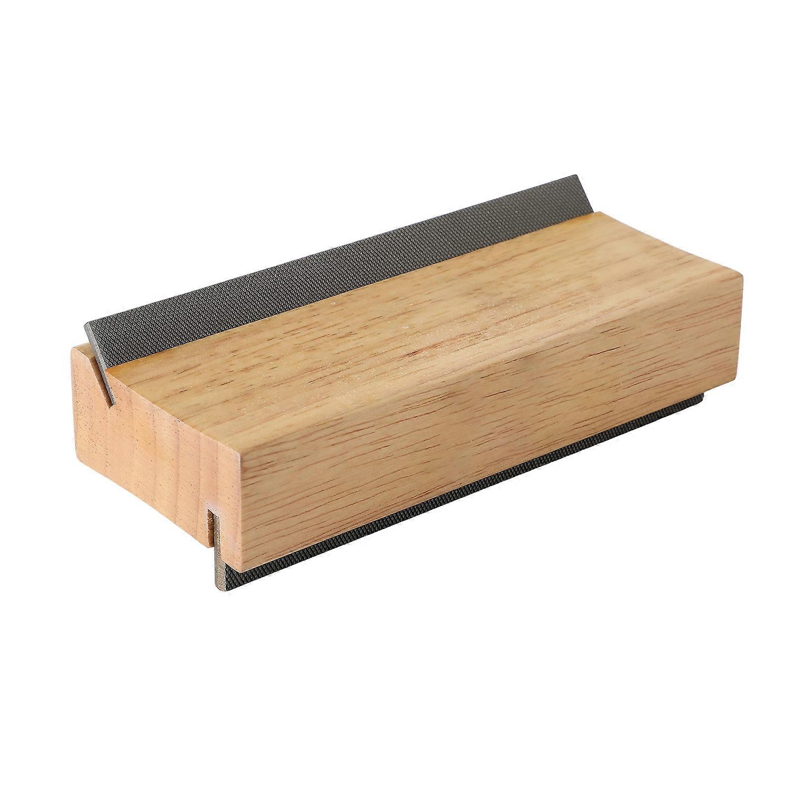 Guitar Fret Leveler Fret Leveling File 35/90 Degree Guitar Fret Beveling File Bevel File Fretboard Sanding Luthier Tool
