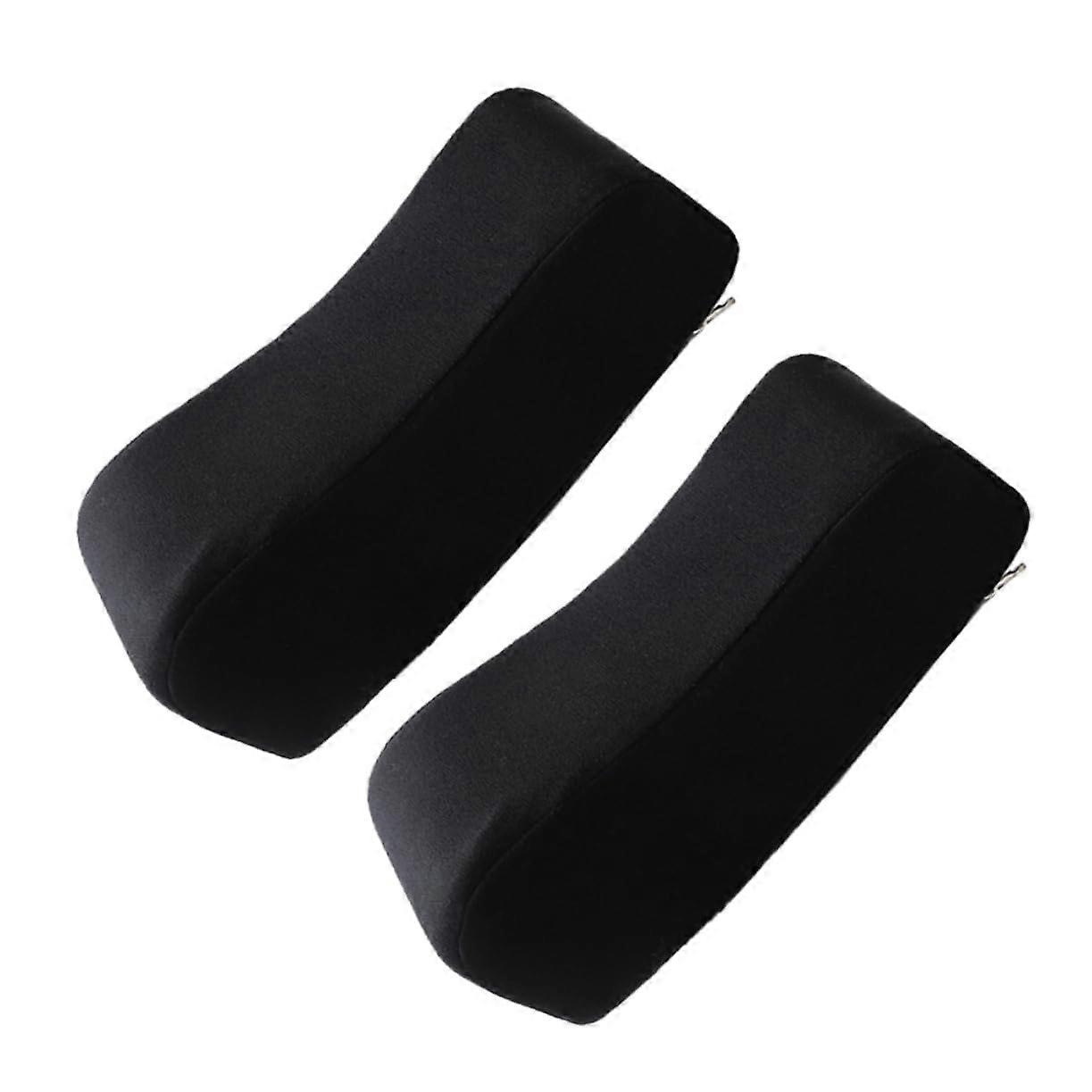 Memory Sponge Arm Pads Office Chair Elbow Protectors Removable Cover for Computer Gaming Random Style