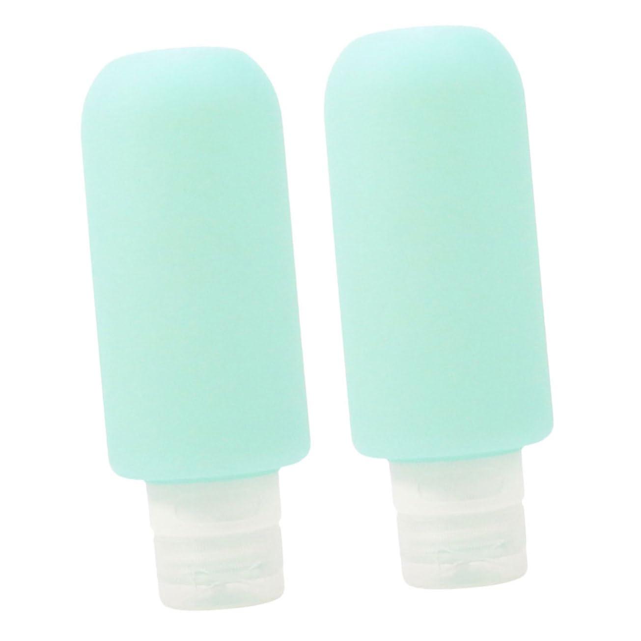 Silicone Shampoo Dispenser 2 Pack Travel Size Bottles Fine Craft Design