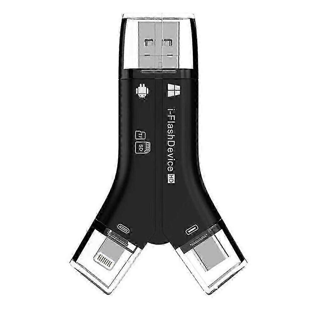 4 In 1 External Card Reader Usb Micro Sd Tf Card Reader Adapter