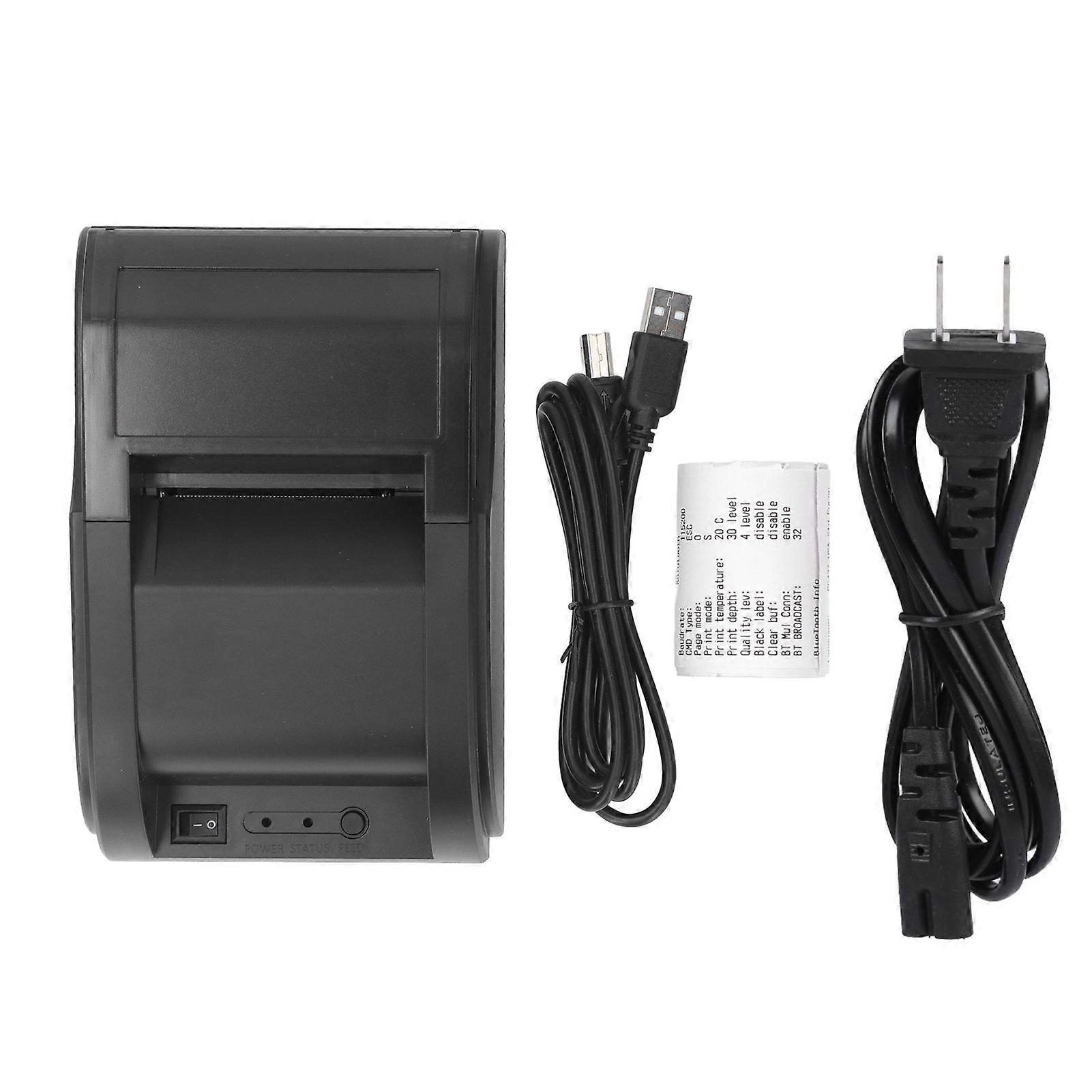 High quality  58A Thermal Printer 58MM Desktop Receipt Printer Support