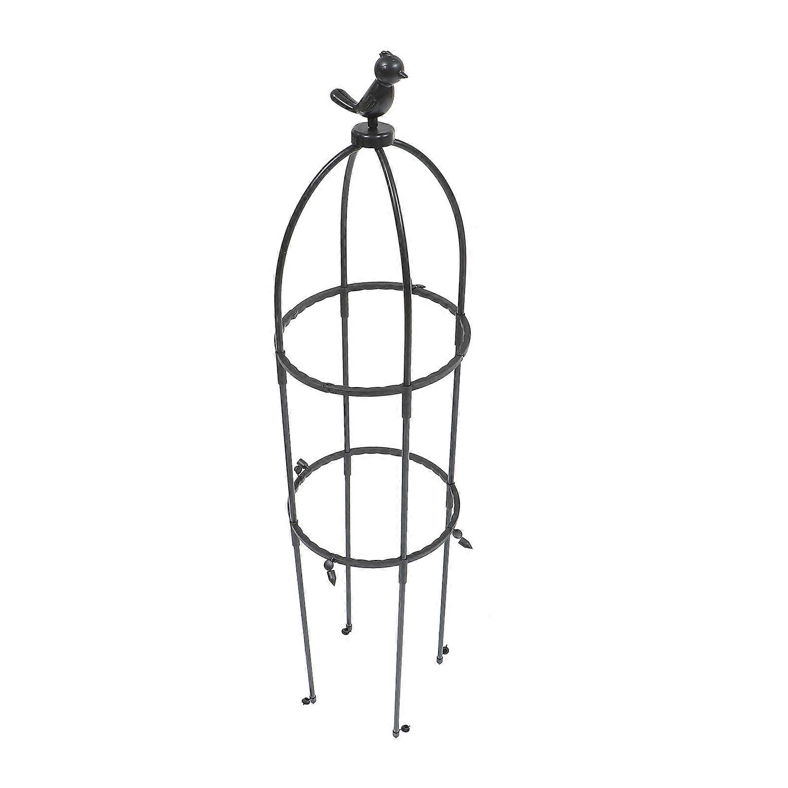 Black Plastic Plant Climbing Rack for Garden Durable Reusable Safe Support 1 Set
