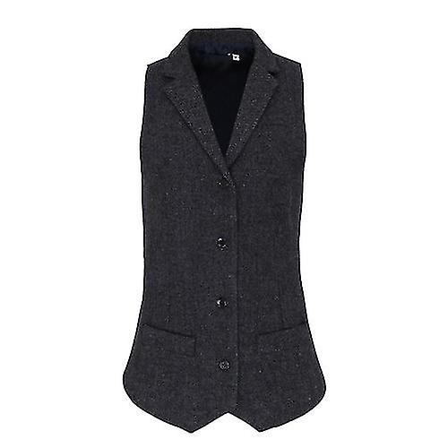 Premier Womens/Ladies Herringbone Waistcoat