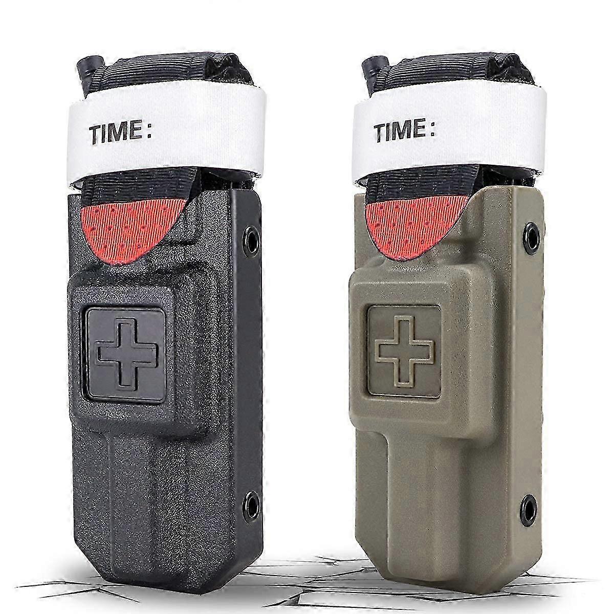 2PCS Tourniquet Holder - Molle Tourniquet Case Compatible with Combat Application Tourniquets Generation 7 or Earlier
