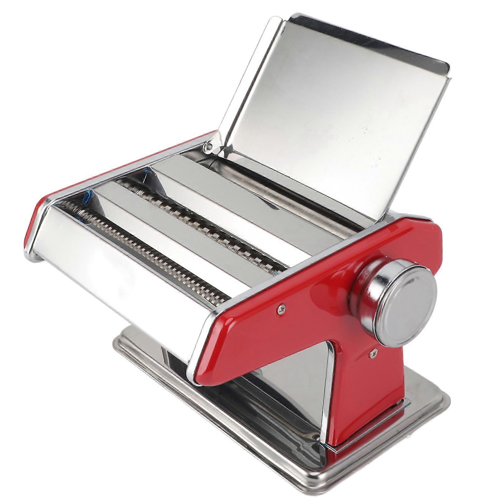 Stainless Steel Pasta Maker Machine Manual Adjustable Thickness