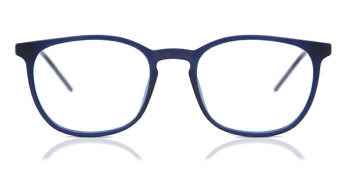 Full Rim Square Blue SmartBuy Collection Banff AC6D Fashion Unisex Eyeglasses