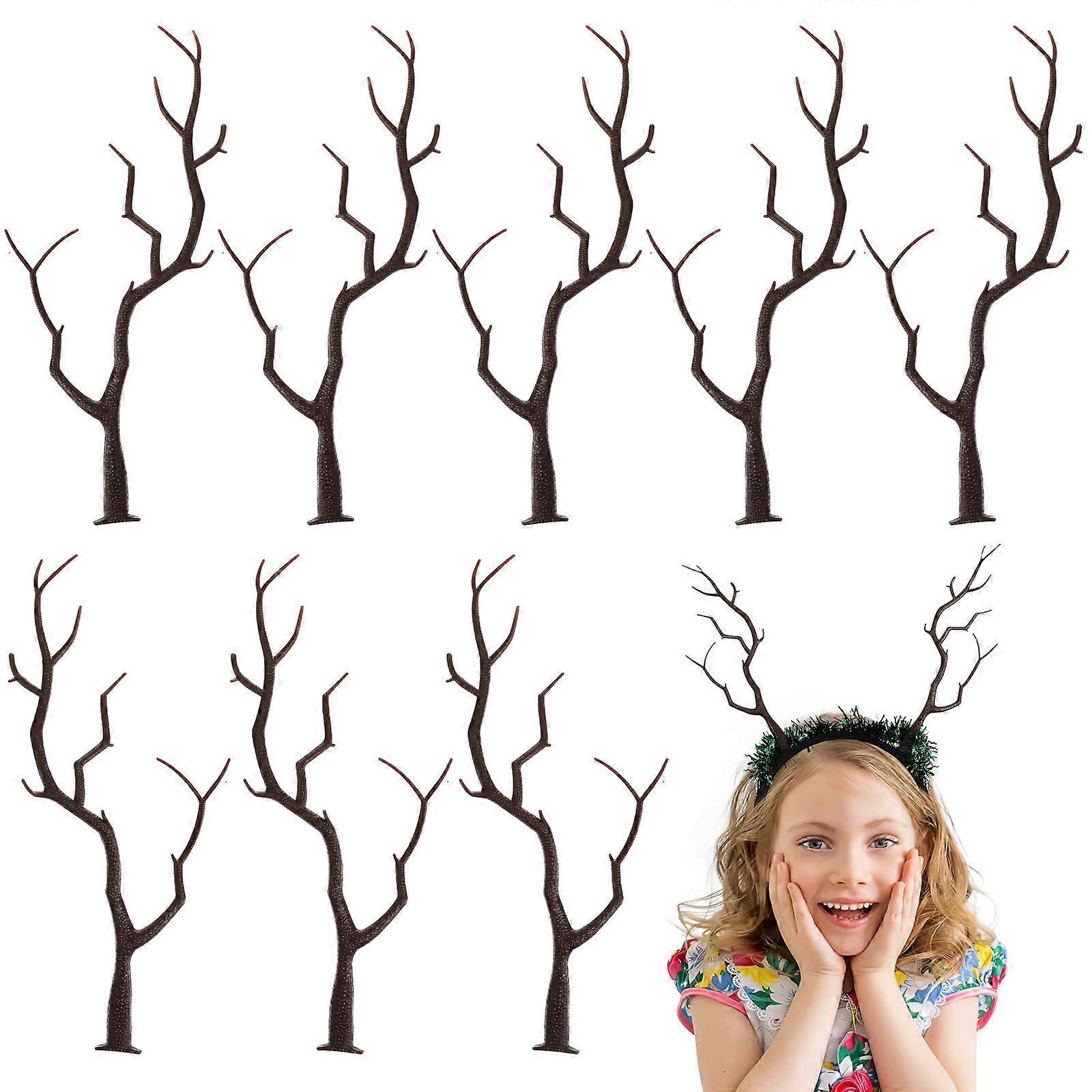 10Pcs Decorative Antler Branches Artificial Dried Tree Vase Filling Branches