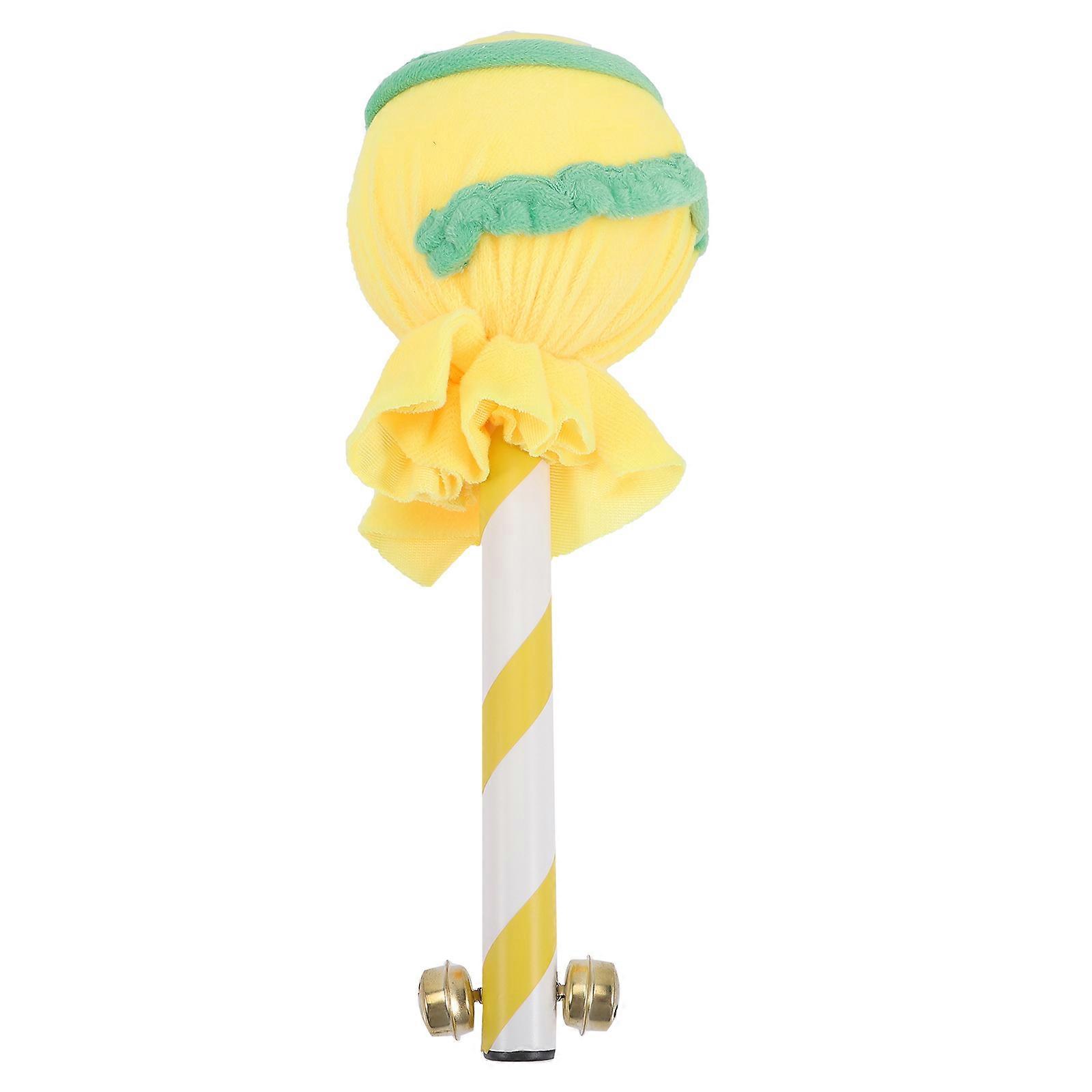 Realistic Decorative Lollipop Prop with Bells – Adorable Simulated Candy for Photography, DIY Crafts, Festivals, and Scene Decor