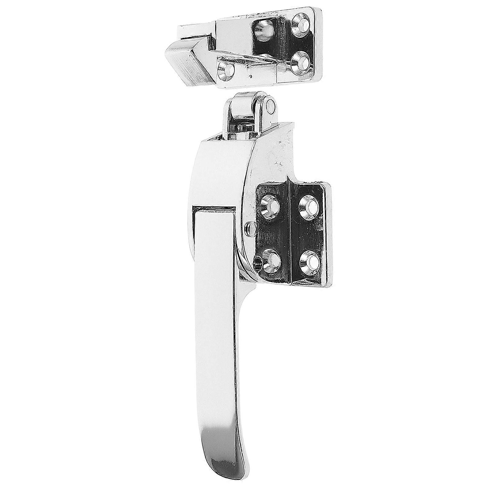 Heavy Duty Freezer Door Latch Handle for Cooler & Fridge Ergonomic Grip, Polished Finish, Commercial Refrigeration Use