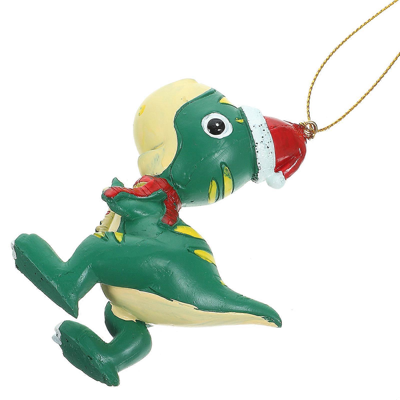 Kids Ornaments Dinosaur Tree Decoration Multi Color Ideal For Home Festive Touch And Diy Party 1 Piece