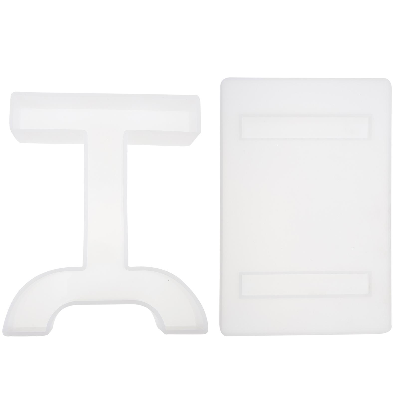 2pcs Silicone DIY Moulds for Small Stool and Mini Table