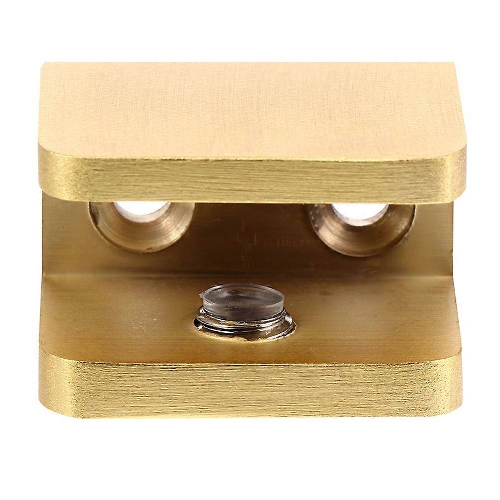 Wall Mount Glass Clamp for Tool Room Organization Copper Material 3.10X2.30X2.00CM Easy Installation 1Set