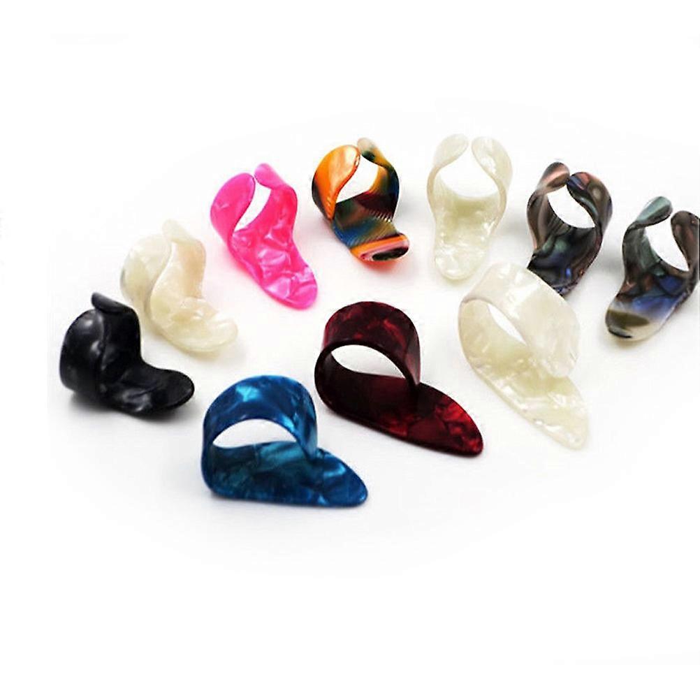 Thumb Finger Pick Durable Lightweight Portable For Guitarists Performance 15Pcs