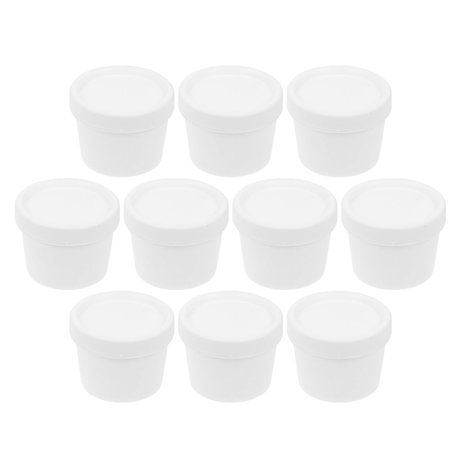 Dessert Cups Reusable Ice Cream Containers Tight Fitting Lids For Households 1 Set